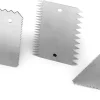 Peignes à décor inox (x 3) Martellato