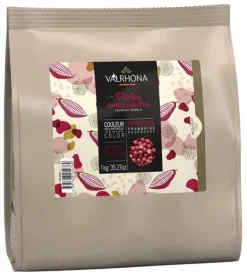 Perles croustillantes Inspiration framboise 1 kg Valrhona