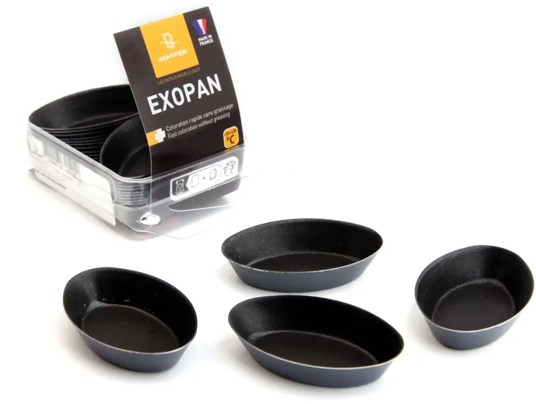 Petit four ovale (x 25) Exopan® long 5,1 cm Matfer