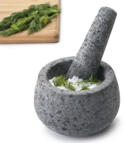 Petit mortier de cuisine en granit Lacor