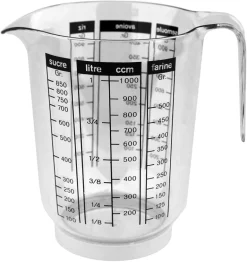 Pichet gradué en plastique 1 litre Mallard Ferrière