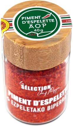 Piment d'Espelette AOP en poudre 40 g Larre