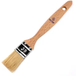Pinceau plat, manche bois Lrg 2 cm Matfer