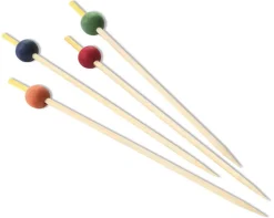 Pique boule couleur (x 200) 10 cm Matfer