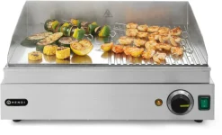 Plancha 1/2 grill grand modèle 55 cm Hendi