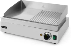 Plancha 1/2 grill grand modèle 55 cm Hendi