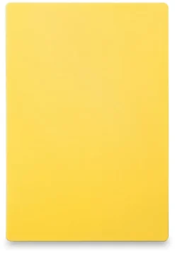 Planche à découper professionnelle jaune 60 x 40 cm