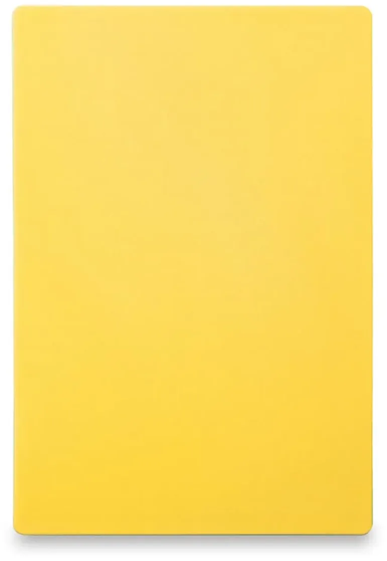 Planche à découper professionnelle jaune 60 x 40 cm
