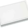 Planche polyéthylène blanche avec rigole 60 x 40 cm Tellier