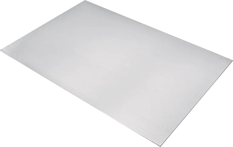 Plaque aluminium sans rebord 60 x 40 cm x ep 2 mm Mallard Ferrière