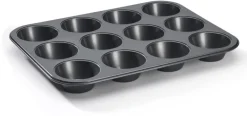 Plaque anti-adhérente 12 muffins 34 x 26 cm De Buyer
