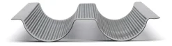 Plaque à baguette anti-adhérente perforée 37 x 16,5 cm De Buyer