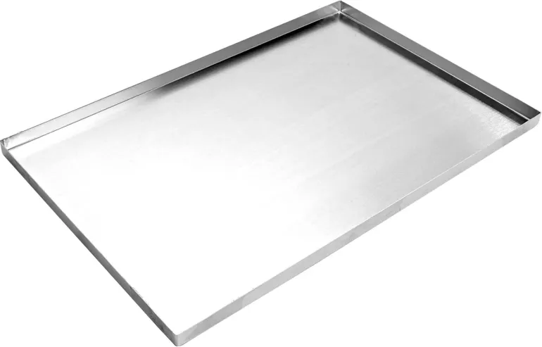 Plaque à bords droits inox 53 x 32,5 cm Mallard Ferrière