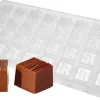 Plaque chocolat 32 carrés bois