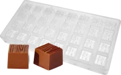 Plaque chocolat 32 carrés bois