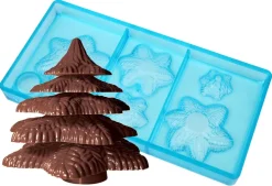 Plaque chocolat Sapin en relief