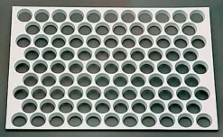 Plaque découpoir 95 tartelettes 58 x 39 cm Matfer