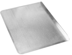 Plaque de cuisson perforée 1 bord droit 42 x 32 cm Meilleur du Chef