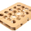 Plaque de cuisson (x 5) pour Tulipcups 39,5 x 29,5 cm Nordia