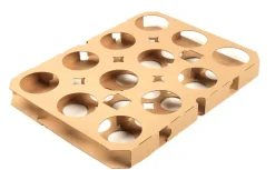 Plaque de cuisson (x 5) pour Tulipcups 39,5 x 29,5 cm Nordia