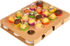Plaque de cuisson (x 5) pour Tulipcups 39,5 x 29,5 cm Nordia