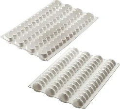 Plaque de 4 moules Modular flex Chenille Infinity 38,8 x 28,8 cm Silikomart