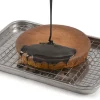 Plaque inox avec grille 40 x 28 cm Malis