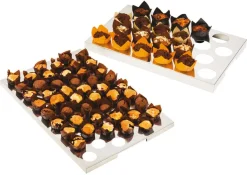 Plaque inox de calage Tulicups 51 alvéoles 56 x 36 cm Matfer