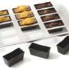 Plaque 15 moules à cake Exoglass® 9 x 4 cm Matfer