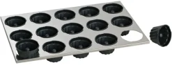 Plaque 15 moules kouglof Exoglass® Ø 9,5 cm Matfer