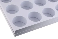 Plaque multimoules 15 gâteaux (26 x 40 cm) Rond Ø 6,5 cm Martellato