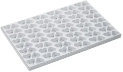 Plaque multimoules 96 mini-gâteaux (60 x 40 cm) Mini-coeur 4,8 x 4,4 cm Martellato