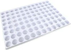 Plaque multimoules 96 mini-gâteaux (60 x 40 cm) Mini-rond Ø 4,2 cm Martellato