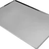Plaque à pâtisserie en inox bord pincé 53 x 32,5 cm Mallard Ferrière