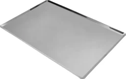 Plaque à pâtisserie en inox bord pincé 53 x 32,5 cm Mallard Ferrière