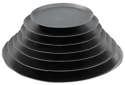 Plaque ronde en tôle bleuie Ø 20 cm Mallard Ferrière