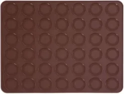 Plaque silicone 42 macarons 38 x 30 cm Pavoni