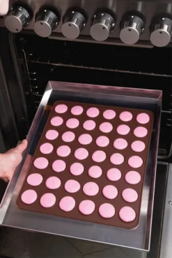 Plaque silicone 42 macarons 38 x 30 cm Pavoni