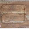 Plateau de service mélamine imprimé bois 35 x 24 cm Hendi