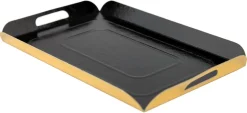 Plateau plié double face or et noir 42 x 28 cm (x 25) Meilleur du Chef