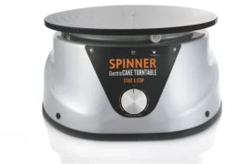 Plateau tournant électrique Spinner pour décoration de gâteau Martellato