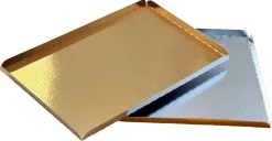 Plateau Traiteur (x 25) or et argent 42 x 32 cm Meilleur du Chef