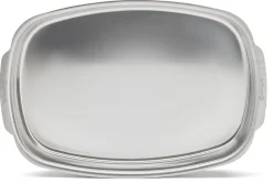 Plat à four inox spécial four ménager 42 x 28 cm De Buyer
