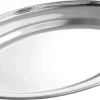 Plat ovale inox 45 x 29 cm Hendi