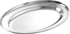Plat ovale inox 45 x 29 cm Hendi