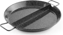 Plat à paella 2 compartiments Ø 43 cm Hendi