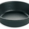 Plat rond creux fonte noire Ø 22 cm Le Chasseur