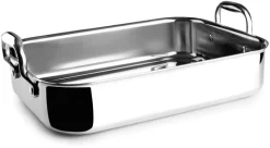 Plat à rôtir inox Trichef 35 x 26 cm Lacor