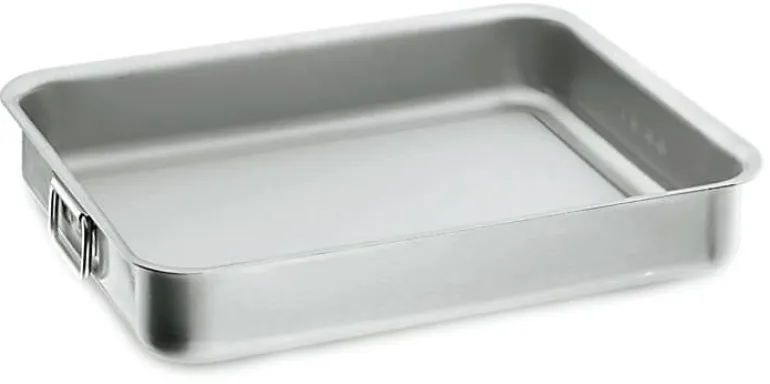 Plat à rôtir inox 40 x 30 cm Lacor