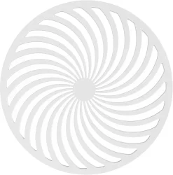 Pochoir à galette spirales Ø 27 cm Silikomart